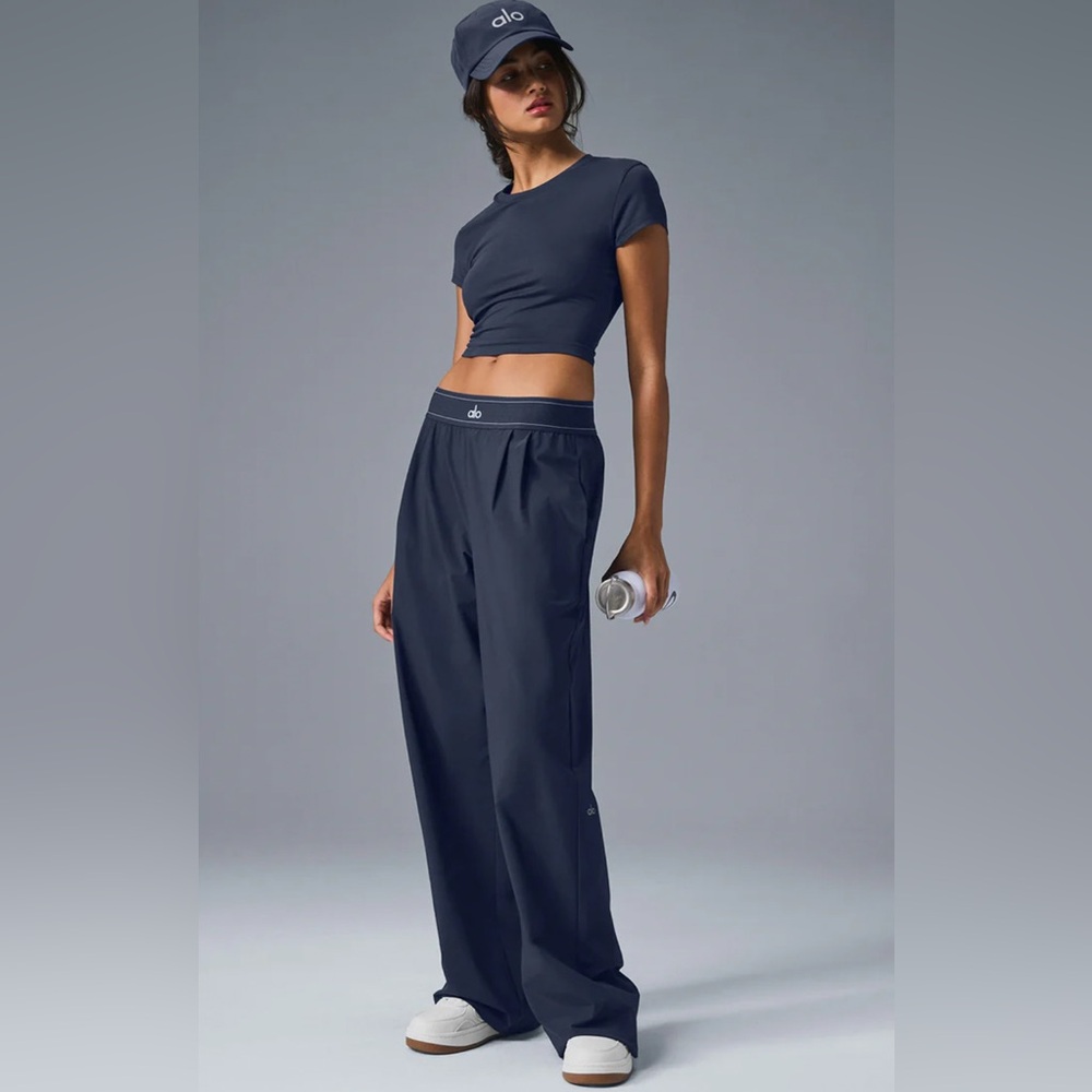 ALO Yoga Navy Blue Women's Trousers size M